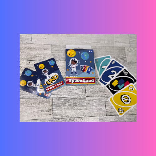 Space Theme Customizable Uno Cards