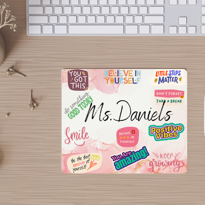 Custom Affirmation Mouse Pad
