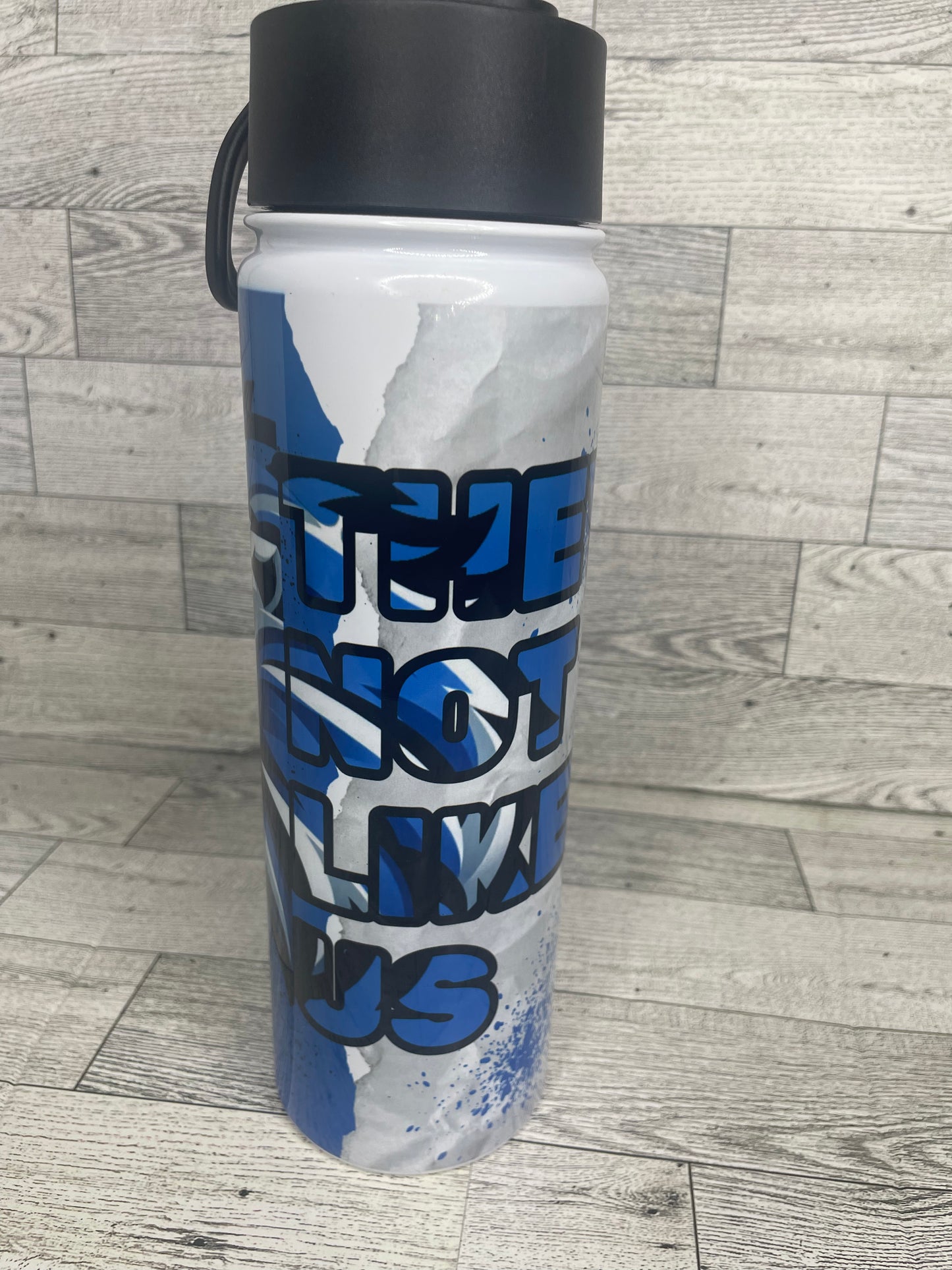 LIONS THEY NOT LIKE US 22 oz TUMBLER