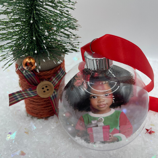 Custom Photo Ornament