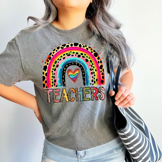 Rainbow Teacher Shirt