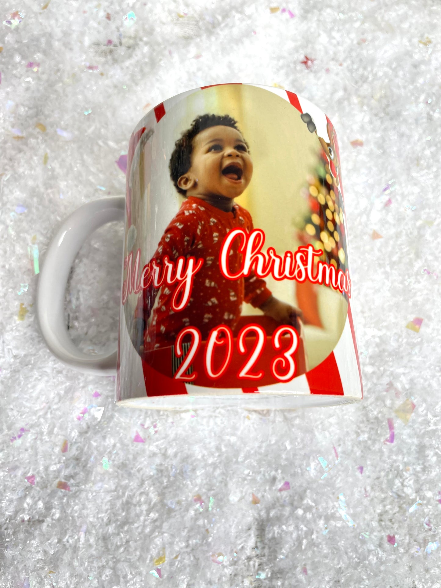 Custom Christmas Mug 12 oz