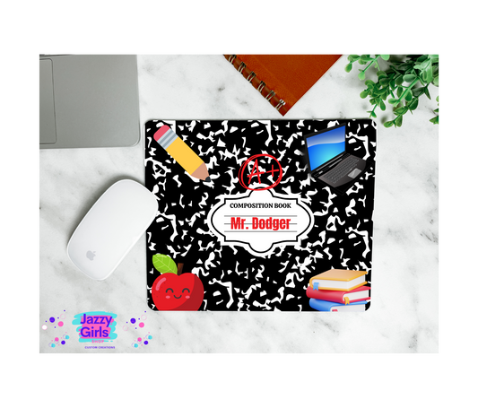 Personalized Composition Mouse Pad