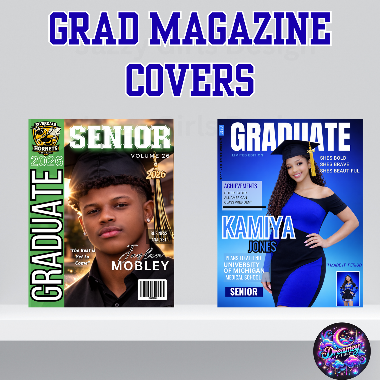 Custom Graduation Magazine Cover