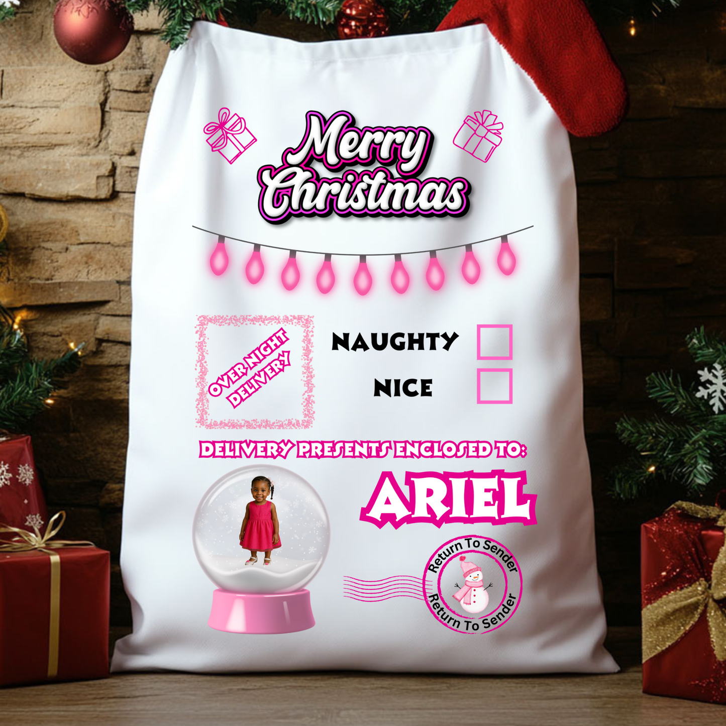 Custom Santa Sack