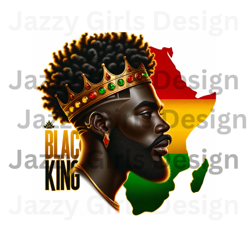 Black King PNG Image