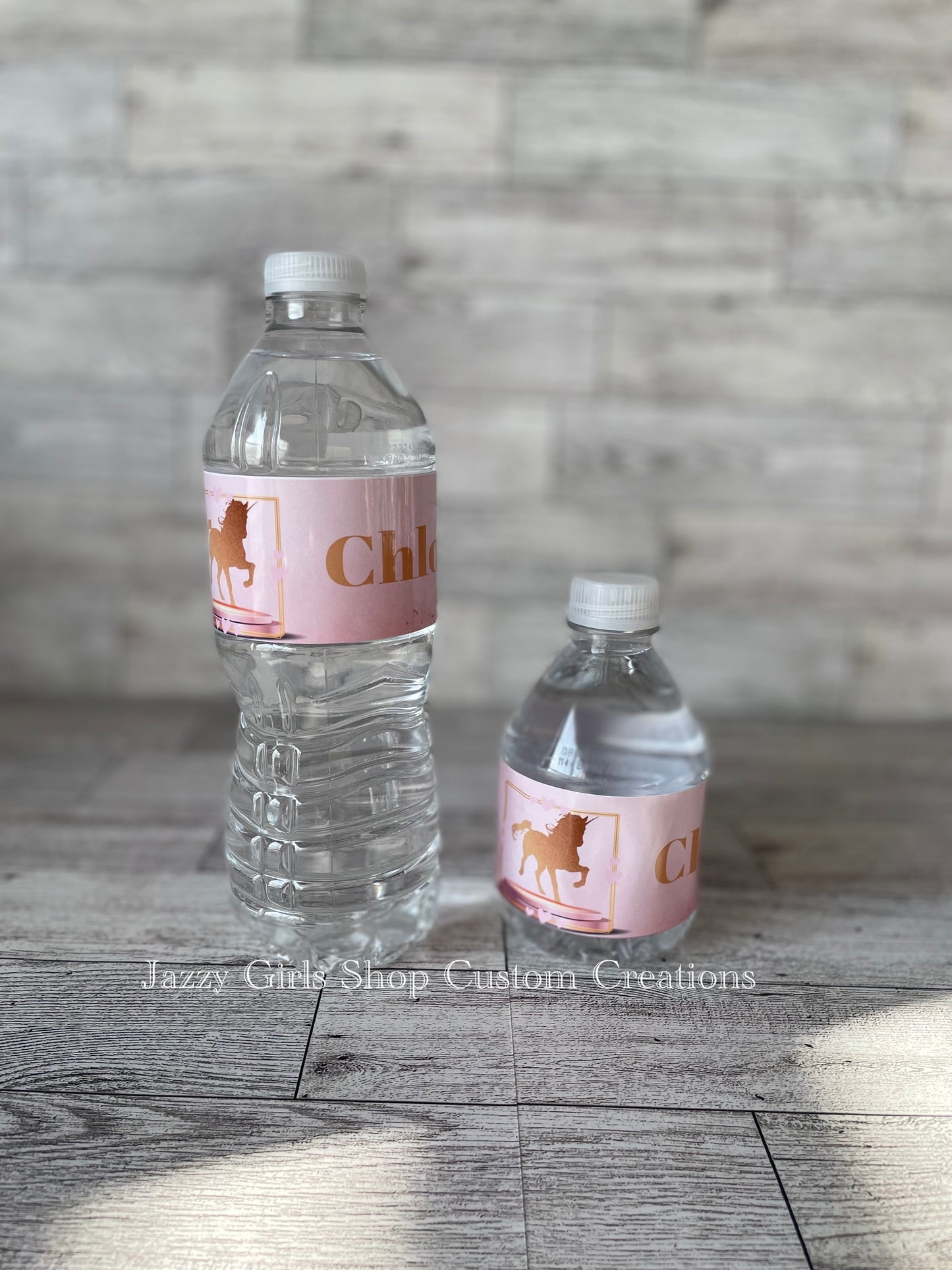 CUSTOM WATER BOTTLE LABELS